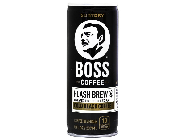 BOSS Coffee by Suntory – Japanese Flash Brew Original Black Coffee