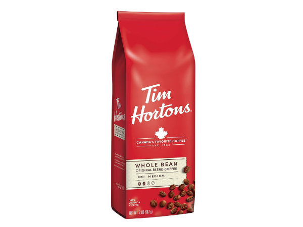 Tim Hortons Whole Bean Original, Medium Roast Coffee
