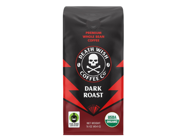 Death Wish, Dark Roast Whole Bean Coffee