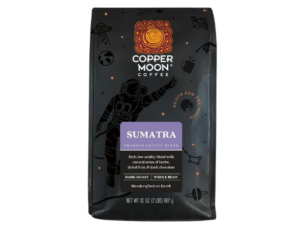 Copper Moon Whole Bean Coffee - Sumatra Blend