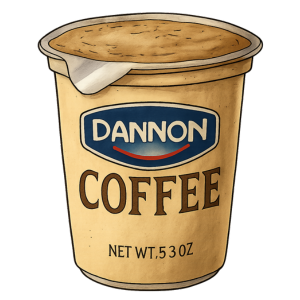 Dannon Coffee Yogurt 1