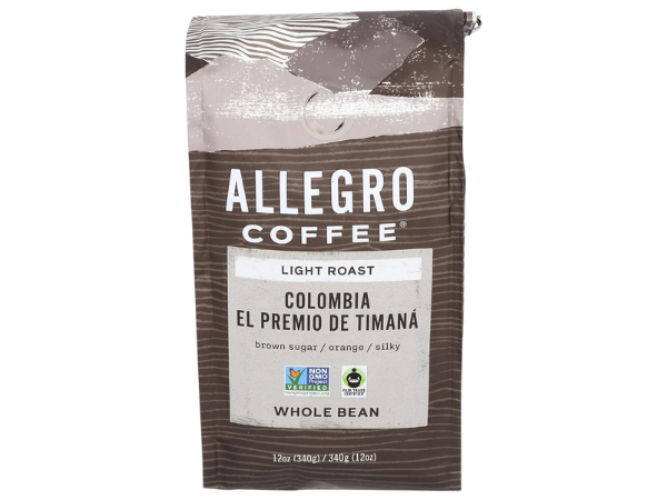 Allegro Coffee, Coffee Colombia El Premio De Timana Whole Bean