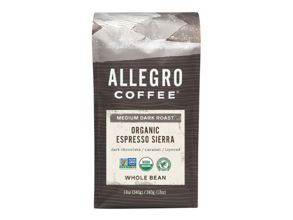 Allegro Coffee Organic Espresso “Sierra” Whole Bean
