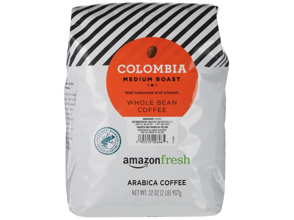 Amazon Fresh, Colombia Whole Bean Coffee