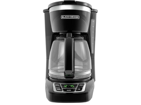 BLACK+DECKER 12‑Cup Programmable Coffee Maker