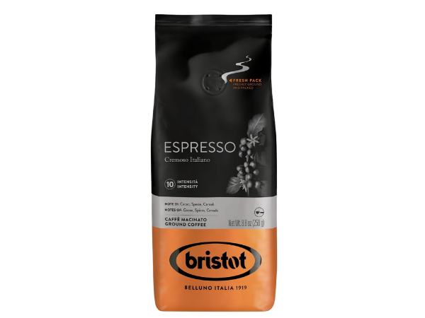 Bristot Espresso Cremoso Italiano Ground Coffee