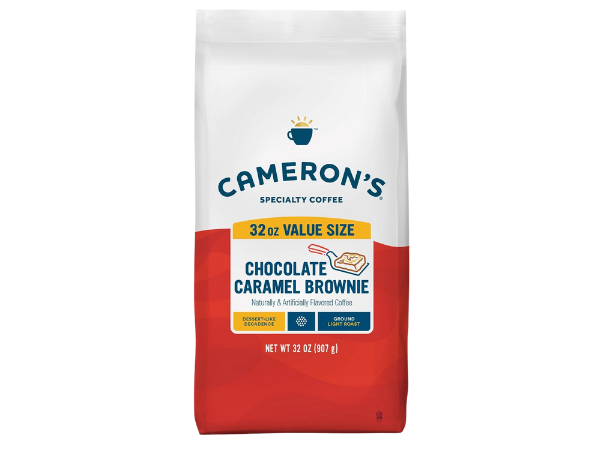 Cameron’s Coffee Chocolate Caramel Brownie Ground Coffee 1