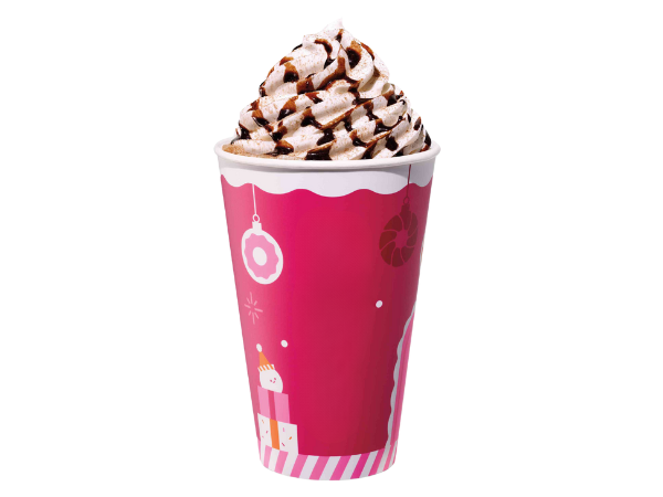 Dunkin Peppermint Hot Chocolate