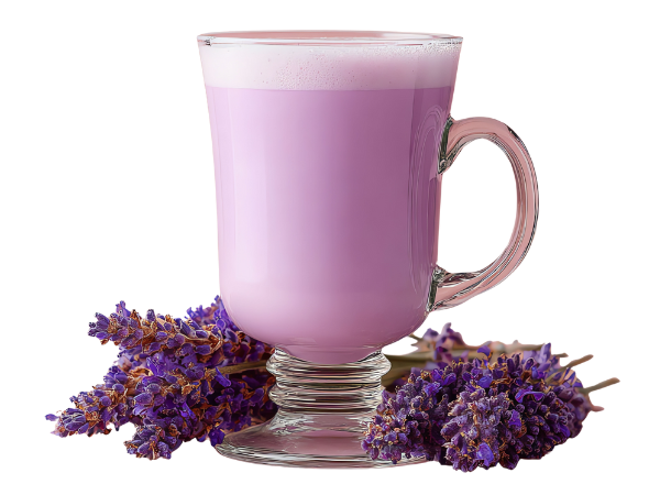 Iced Coffee Lavender Latte