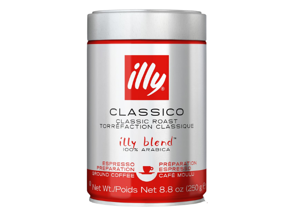 Illy Classico Ground Espresso Coffee