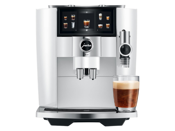 Jura J8 twin Diamond White Automatic Coffee Machine