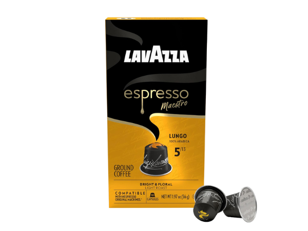 Lavazza Espresso Maestro Lungo Aluminum Capsules