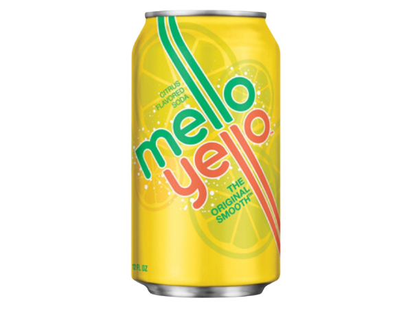 Mello Yello Soda, 12 Oz Can