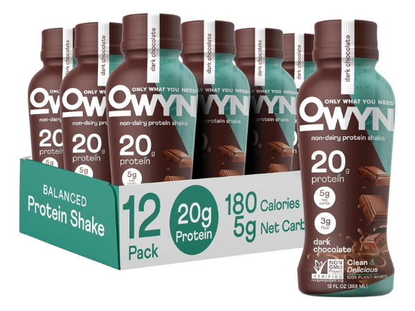 OWYN Dark Chocolate Flavored Protein Shake