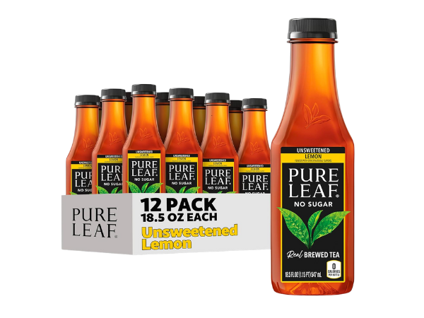 Pure Leaf Iced Tea, Unsweetened Lemon