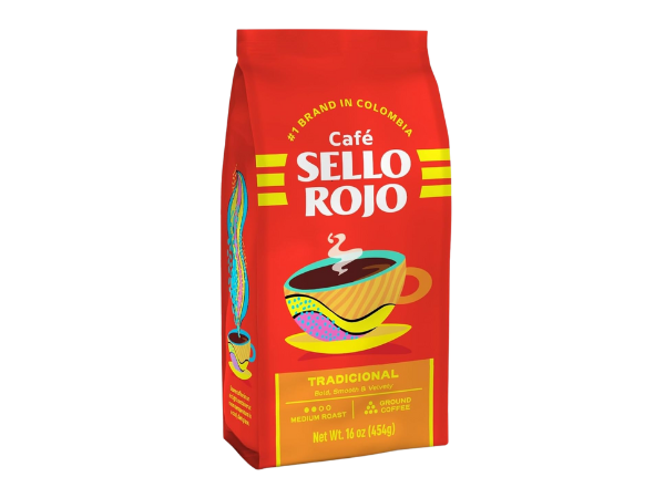 Sello Rojo Tradicional Medium Roast Ground Coffee