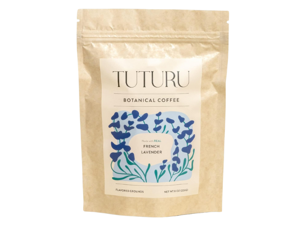 TUTURU Organic Lavender Ground Coffee