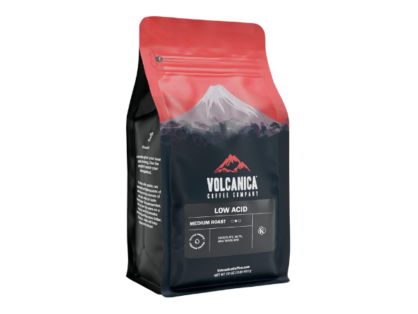 Volcanica Low Acid Coffee, Medium Roast