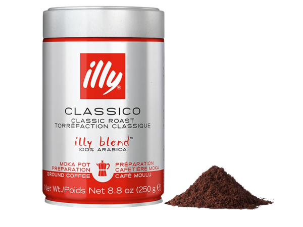 illy Ground Coffee Moka – Flavored Coffee Ground