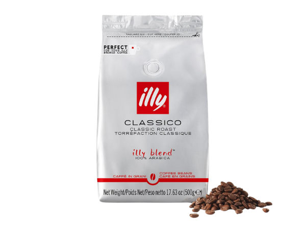 illy Whole Bean Coffee – Classico Medium Roast