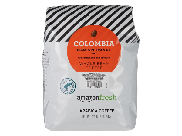 Amazon Fresh, Colombia Whole Bean Coffee