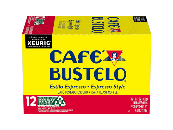 Café Bustelo Espresso Style Dark Roast K‑Cups