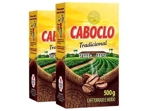 Cafe Caboclo 500g Torrado e Moído Roast and Ground Coffee