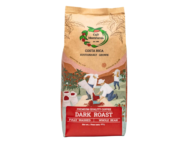 Cafe Monteverde Dark Roast Coffee Whole Bean