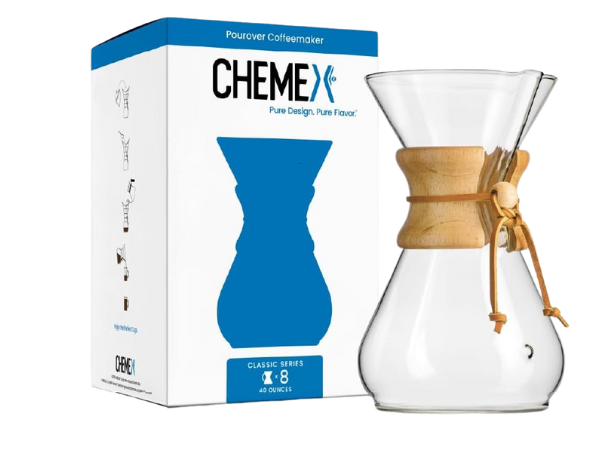 Chemex Pour-Over Glass Coffeemaker
