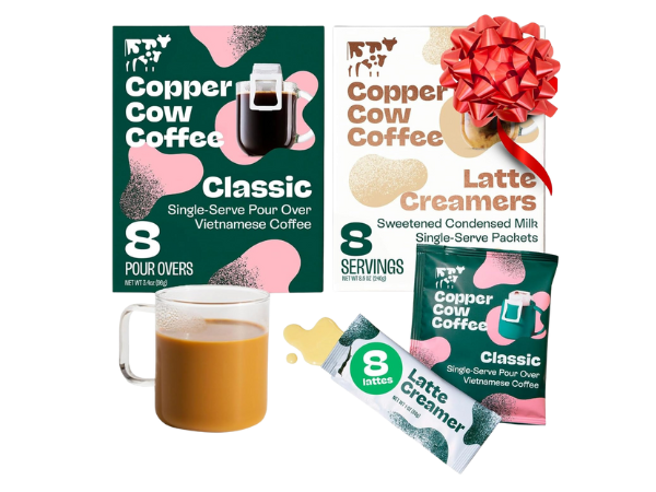 Copper Cow Coffee Pour Over Vietnamese Coffee