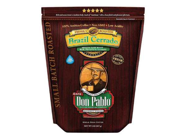 Don Pablo Gourmet Coffee - Brazil Cerrado - Medium Dark Roast