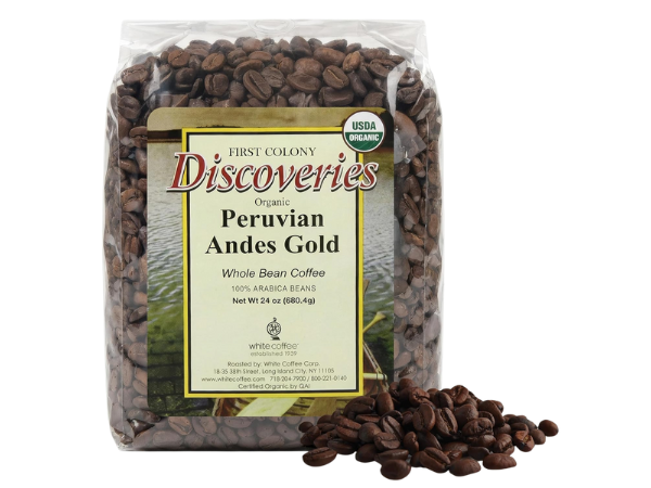 First Colony Organic Whole Bean Coffee