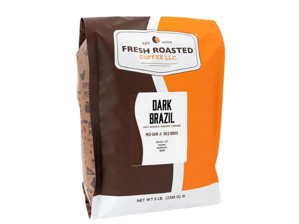Fresh Roasted Coffee, Dark Brazil Cerrado