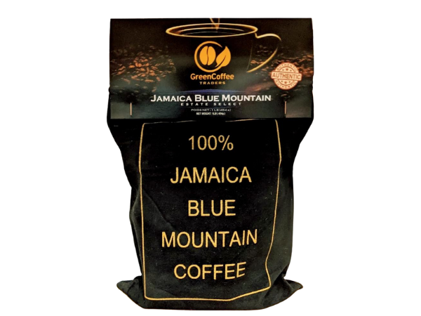 Green Coffee Traders 100% Jamaica Blue Mountain