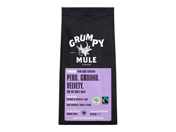 Grumpy Mule Organic Peru Ground Coffee
