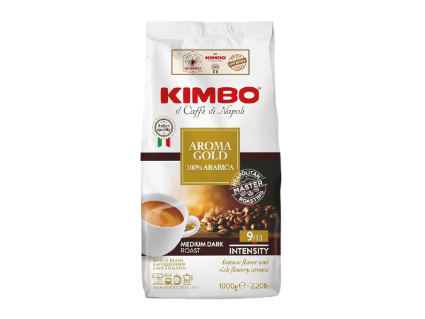 Kimbo Aroma Gold Whole Bean Coffee