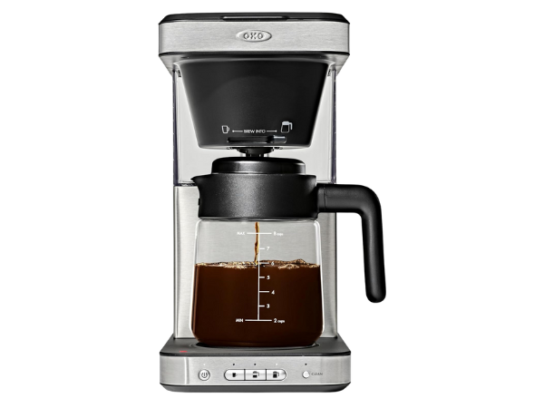 OXO Brew 8-Cup Coffee Maker with Podless Single-Serve Function