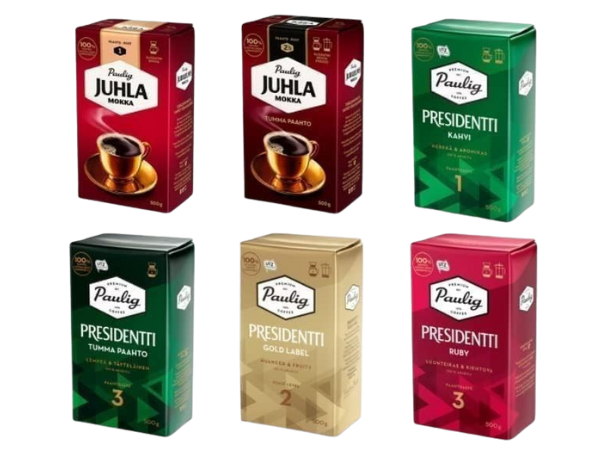 Paulig Coffee Variety Packs
