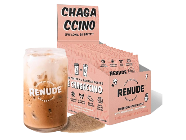 Renude Chagaccino - Chaga Mushroom Powder