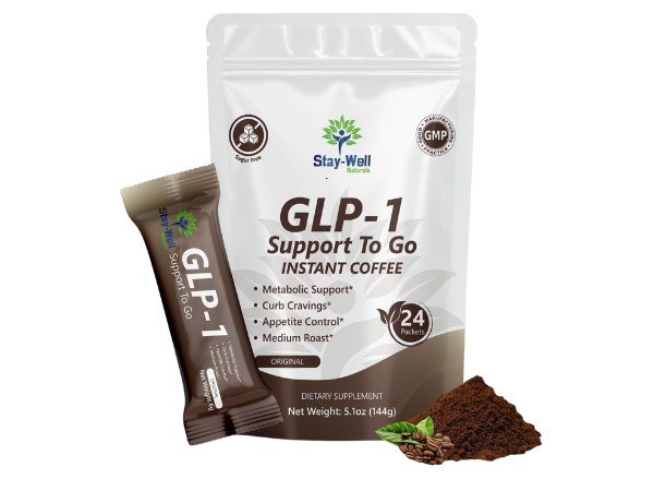 Slim Coffee GLP-1 Supplement GLP 1 Booster to Control Appetite and Cravings