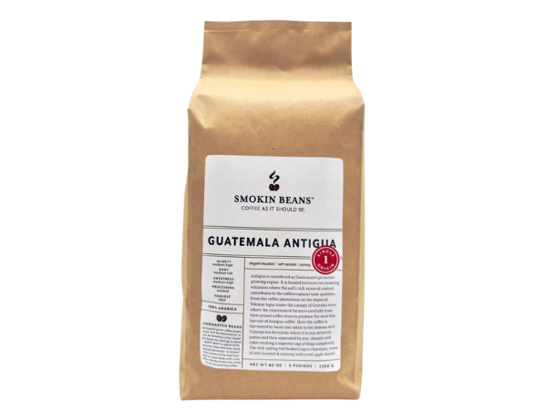 Smokin Beans – Guatemala Antigua, Unroasted Green Arabica Coffee Beans