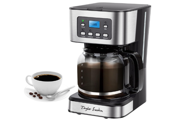 Taylor Swoden 12-Cup Programmable Coffee Maker