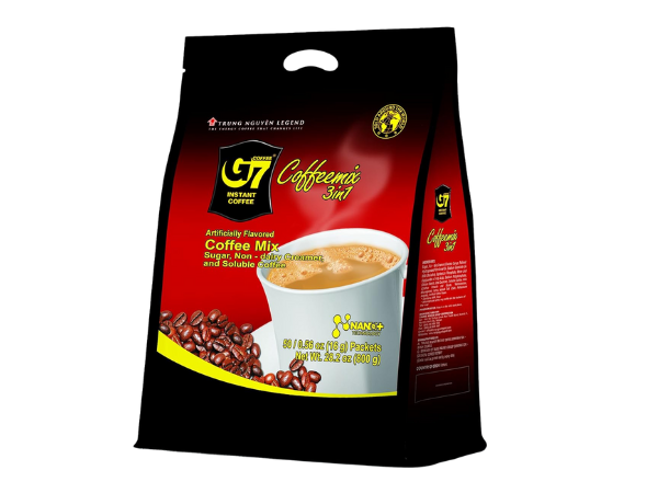 Trung Nguyen G7 Instant Coffee - 3-in-1 Roasted Ground Blend