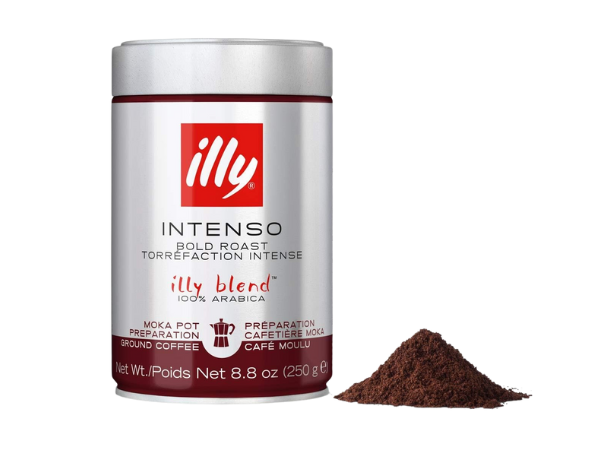 illy Ground Coffee Moka - 100% Arabica