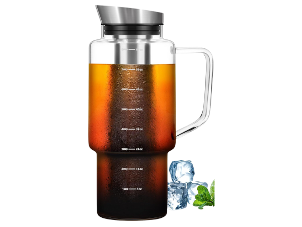 Aquach 68oz Cold Brew Coffee Tea Maker
