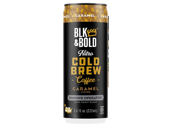 BLK & Bold Smoove Operator Caramel Nitro Cold Brew Coffee
