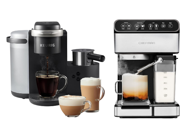 Budget Coffee Machines with Milk Frother