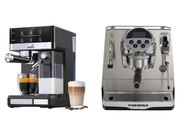Dual Boiler Espresso Machines with Grinder