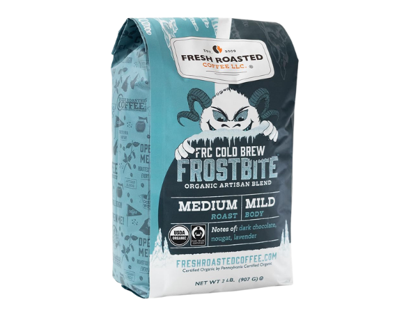 Fresh Roasted Coffee, Organic Frostbite Cold Brew