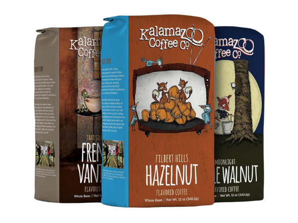 Kalamazoo Coffee Company – Whole Bean Flavored Coffee Variety Pack